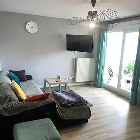 Superbe En Centre-ville Balcon Parking Apartment *